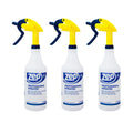 Professional Sprayer Bottle - 32 oz (Pack of 3) - HDPRO1 - Versatile Adjustable Nozzle Spray Bottles with a Fine Mist