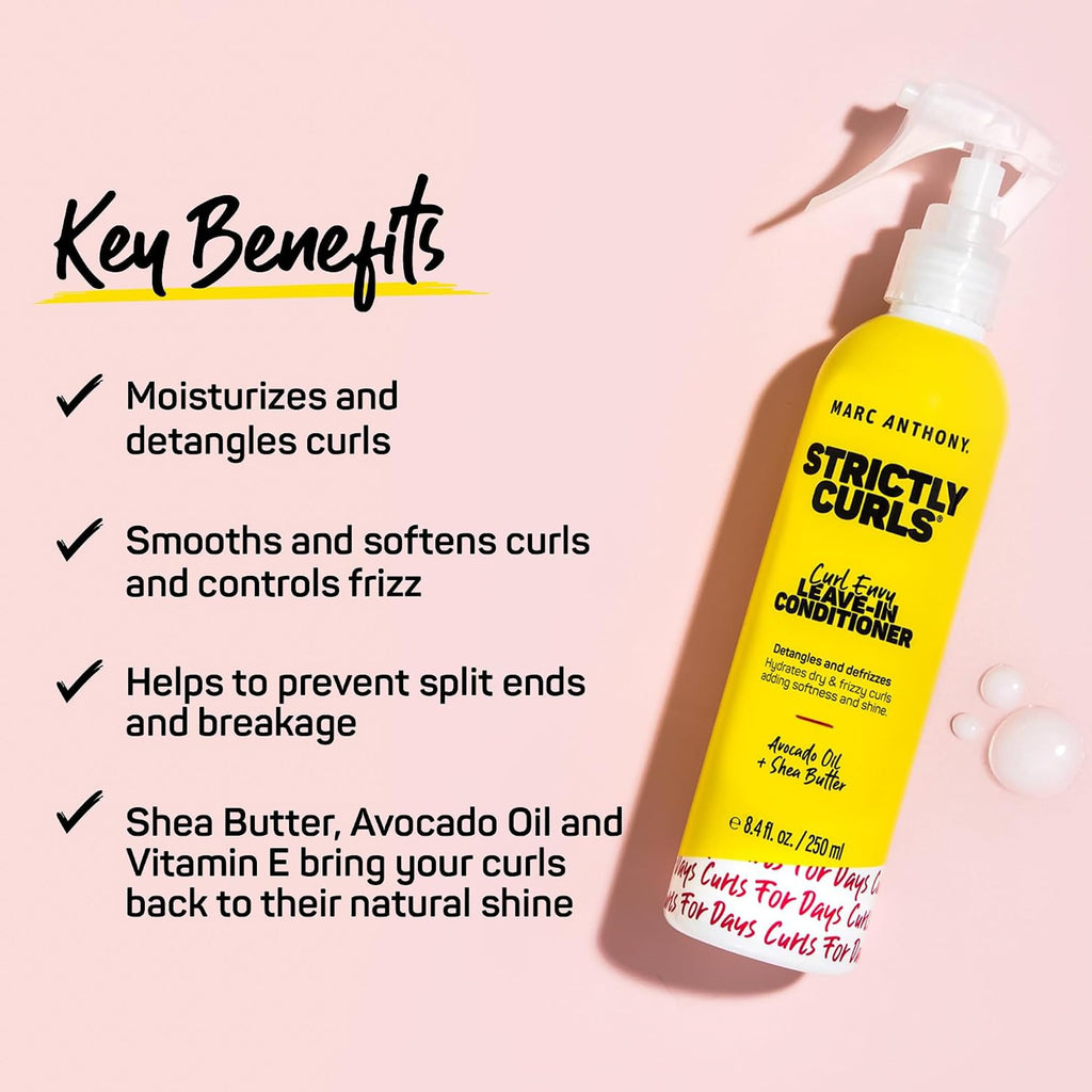 Strictly Curls, Leave-In Hair Conditioner Spray for Curly Hair