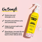 Strictly Curls, Leave-In Hair Conditioner Spray for Curly Hair