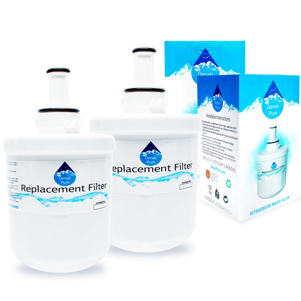 2-Pack Replacement for Samsung RS263BBWP Refrigerator Water Filter