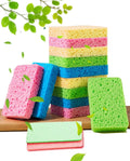 Kitchen Sponges 12 Pack Natural Cellulose for Non Scratch Cleaning