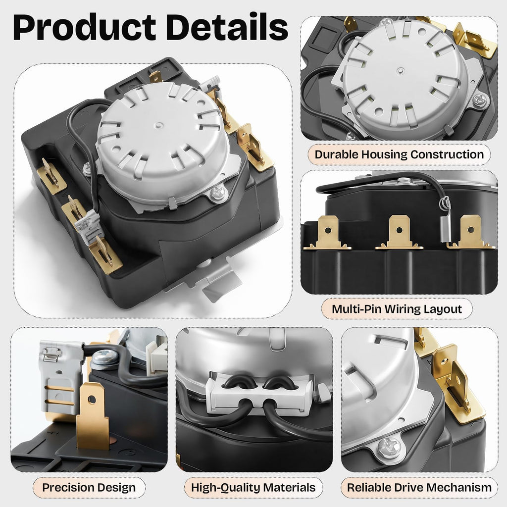 for GE GTX33EASK1WW Dryer Timer Control Switch Repair Kit