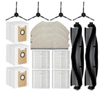 E10+ Replacement Accessories Kit for BOTLUXE E10+ Robot Vacuum:16 Pack