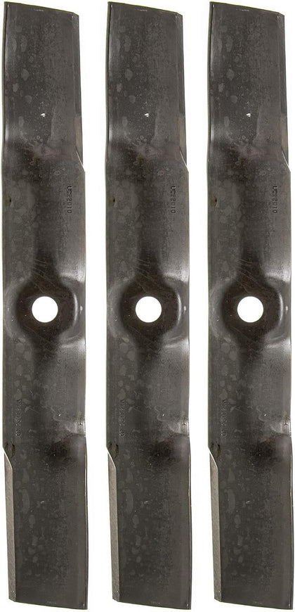 UC22010 Mower Blade 3PK M143520 Fits 44 3120 42 X585 X575 | Fits X485 X475 X465 X495 GX325 LX280 LX255