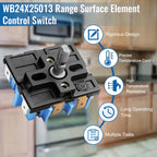 Wb24x25013 Infinite Control Switch for GE, Replace for 191D4774P00 4464832