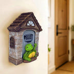 Key Lock Box Outside Hide A Key Outdoor Key Holder Wall Mount Large Lockbox with Code House Portable Spare