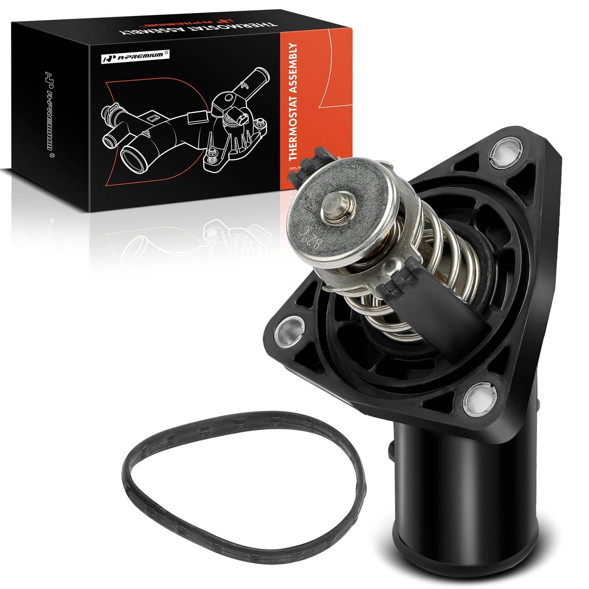 A-Premium Engine Coolant Thermostat Housing Assembly Compatible with Lexus