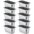 10 Pack Stainless Steel Steam Table Pans