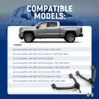Globclufix 2-4" Lift Front Upper Control Arm Compatible with Yukon 07-14