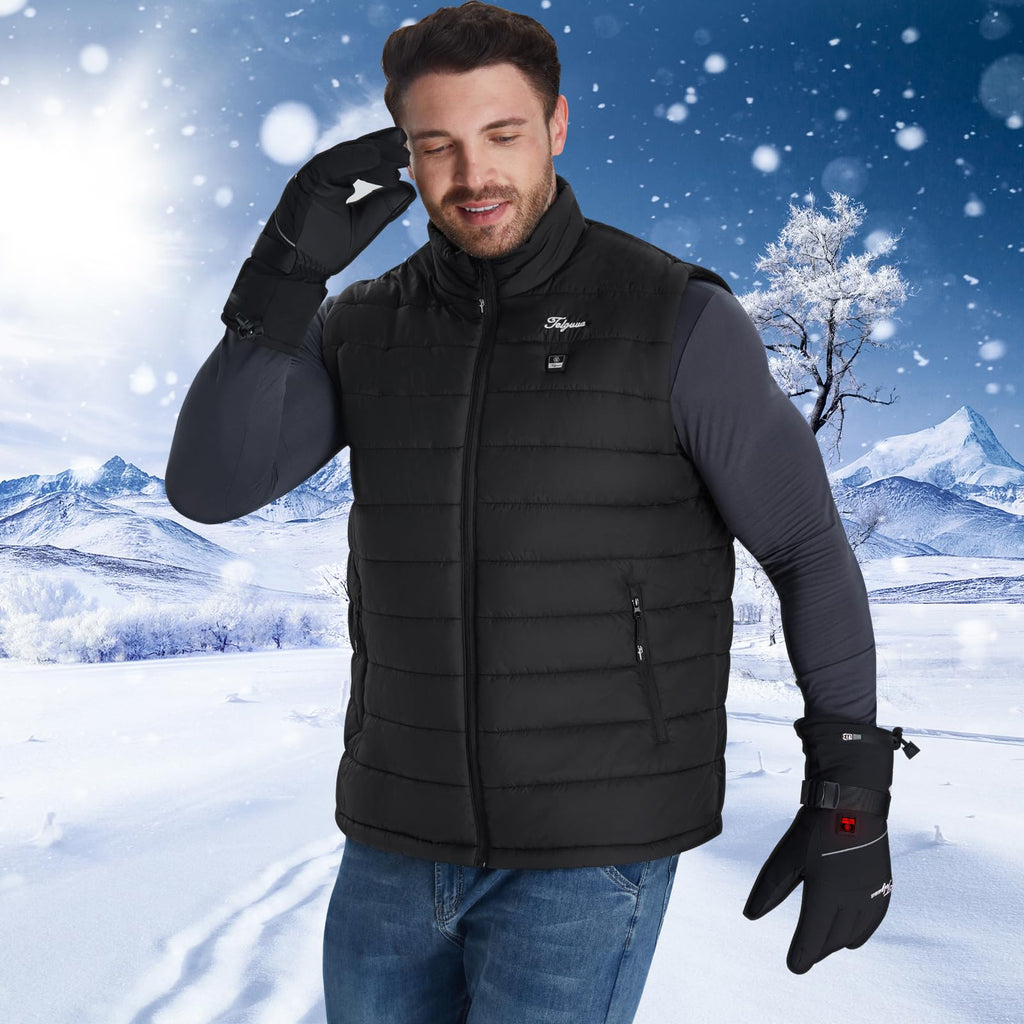Heated Vest for Men with Battery Pack Included Men's Heated Vests