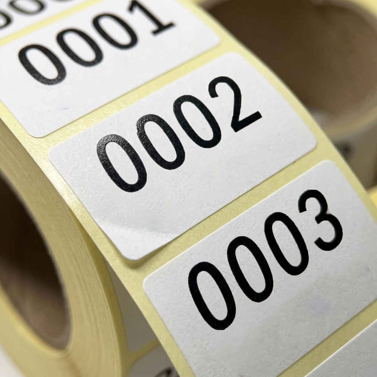 Consecutive Numbered Stickers, 1-1000 Self-Adhesive Inventory Labels, 1.97 x 1.18 Inch