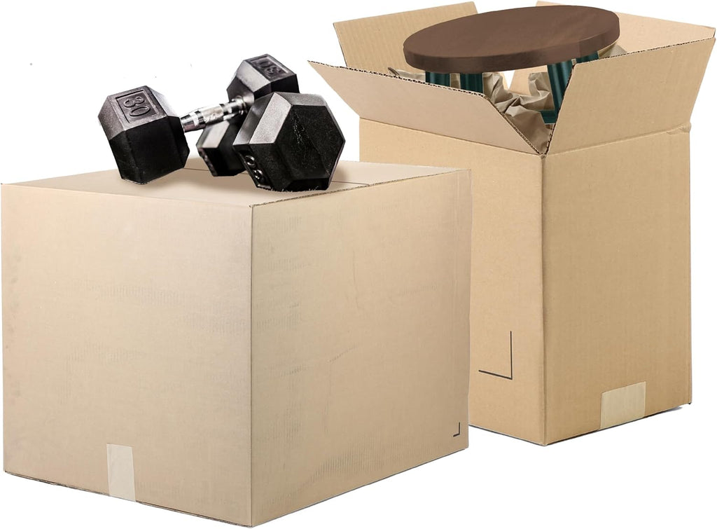 18 x 16 x 14" Heavy Duty ECT44 Cardboard Boxes, 25 Pack