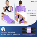 Extra-Large Back Ice Pack, Reusable Cold Packs for Full Back Relief