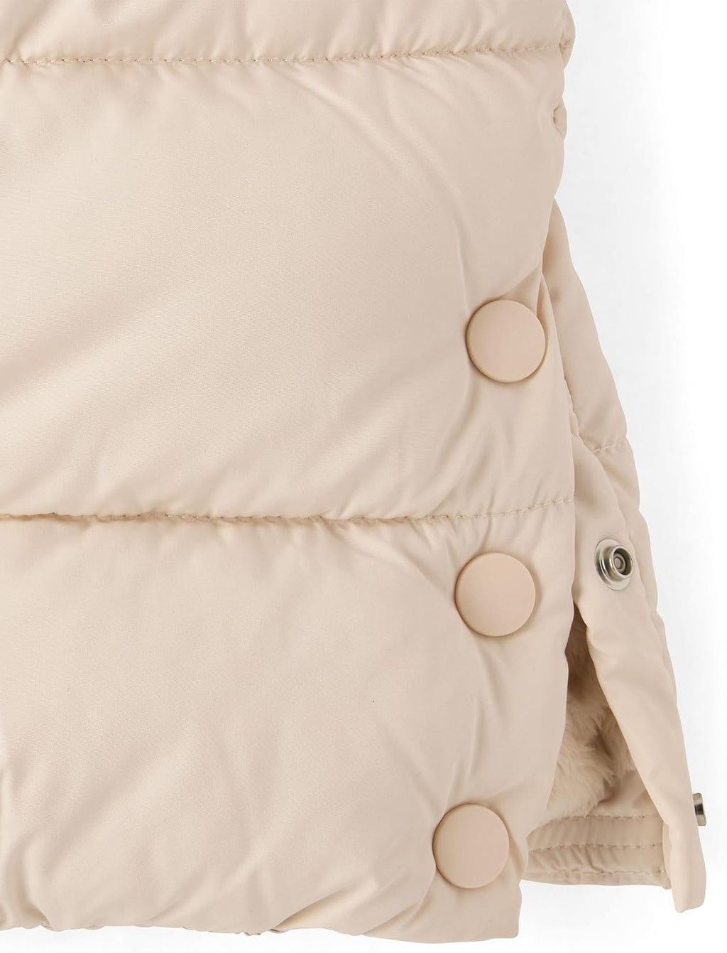 girls Medium Weight Long Puffer Jacket, Wind-resistant, Water-resistant