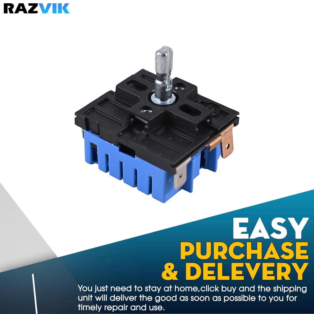 Range Burner Infinite Switch Replacement for GE JB645EK1ES JB645RK1SS JB655DK1BB JB655DK1CC