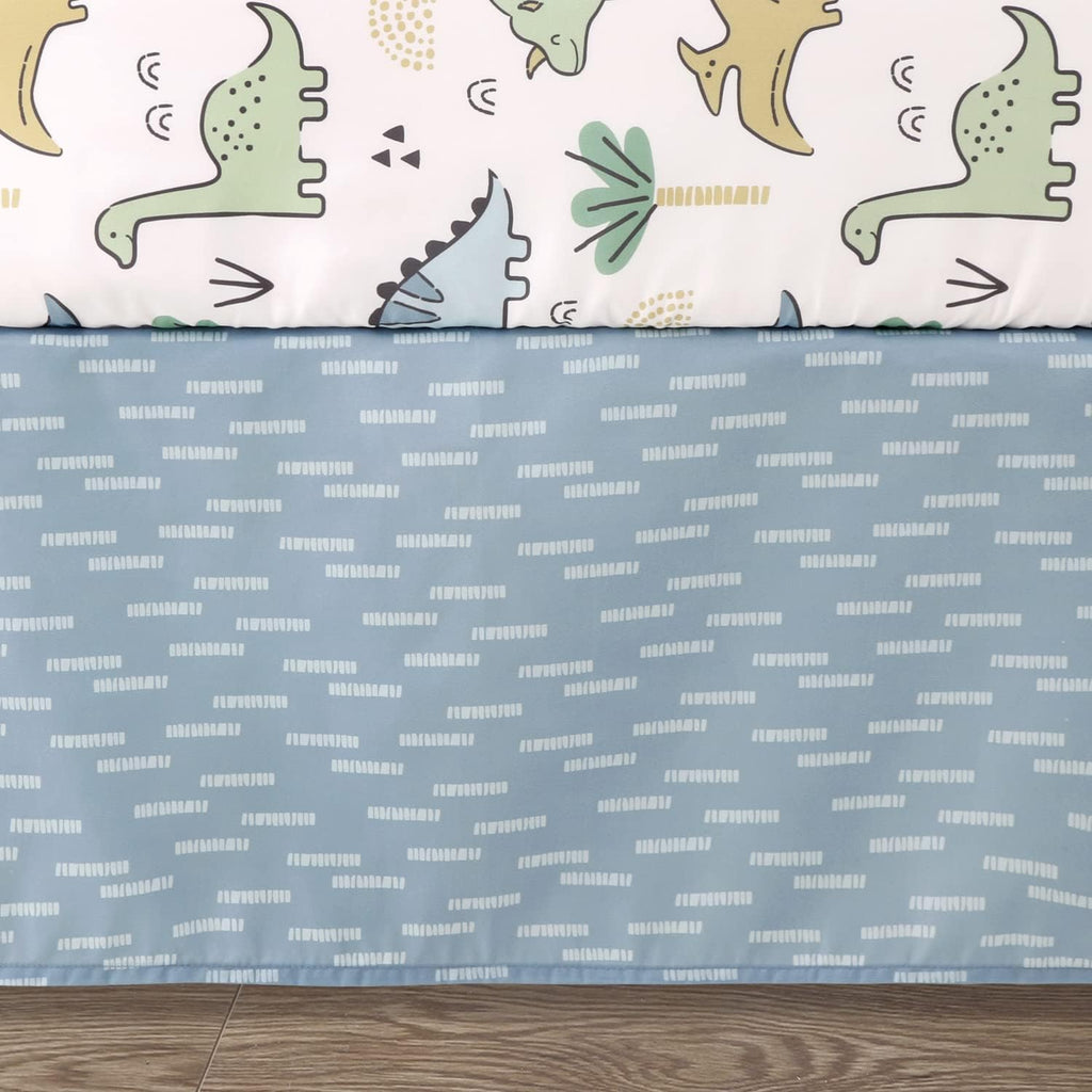 5 Piece Baby Crib Bedding Set for Boys - Newborn, Infant & Toddler Nursery Bed Set Decor with Fitted Crib Sheets