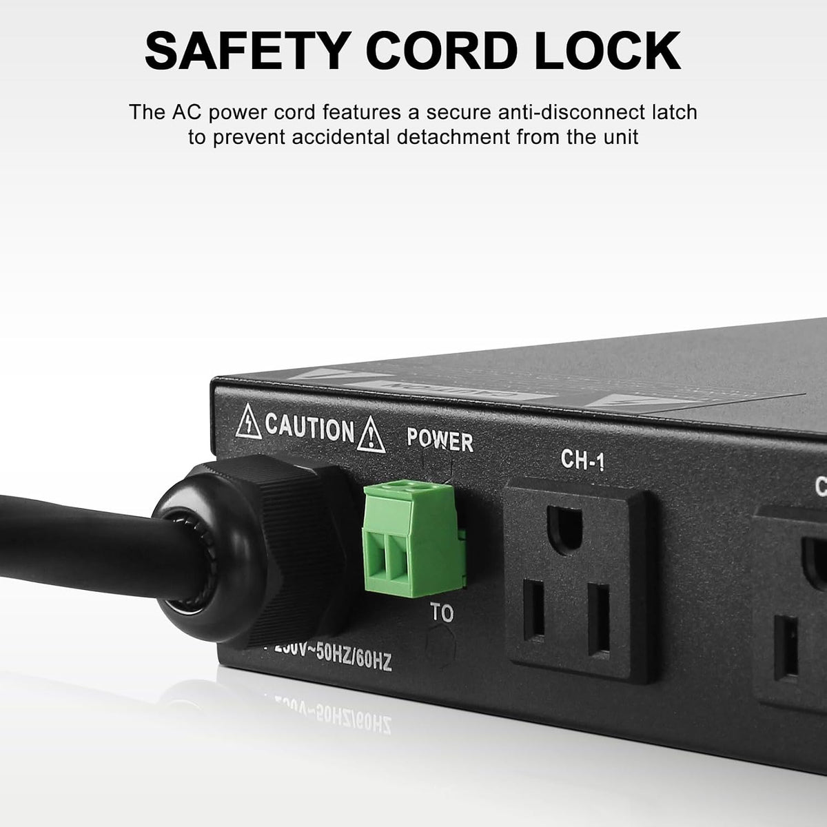 10-Outlet Rackmount Power Conditioner & Sequencer
