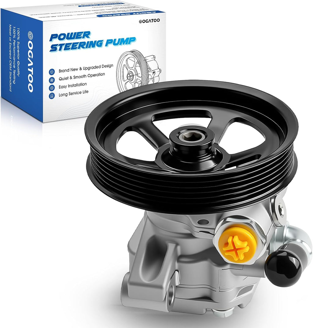 Power Steering Pump w/Pulley Fit for Chevy GMC Buick Suzuki 3.6L 2007-2017