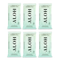 ALŌH Peppermint Eucalyptus + Aloe Hand Sanitizer Wipes, Travel Size | Clean Hands, Clear Mind, On The Go for Kids and