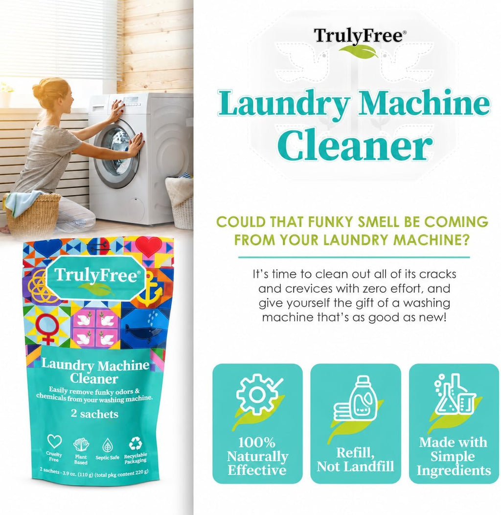 Laundry Washing Machine Cleaner & Deodorizer