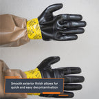 CBRN Butyl Gloves, Chemical Resistant, 1 Pair (Medium)