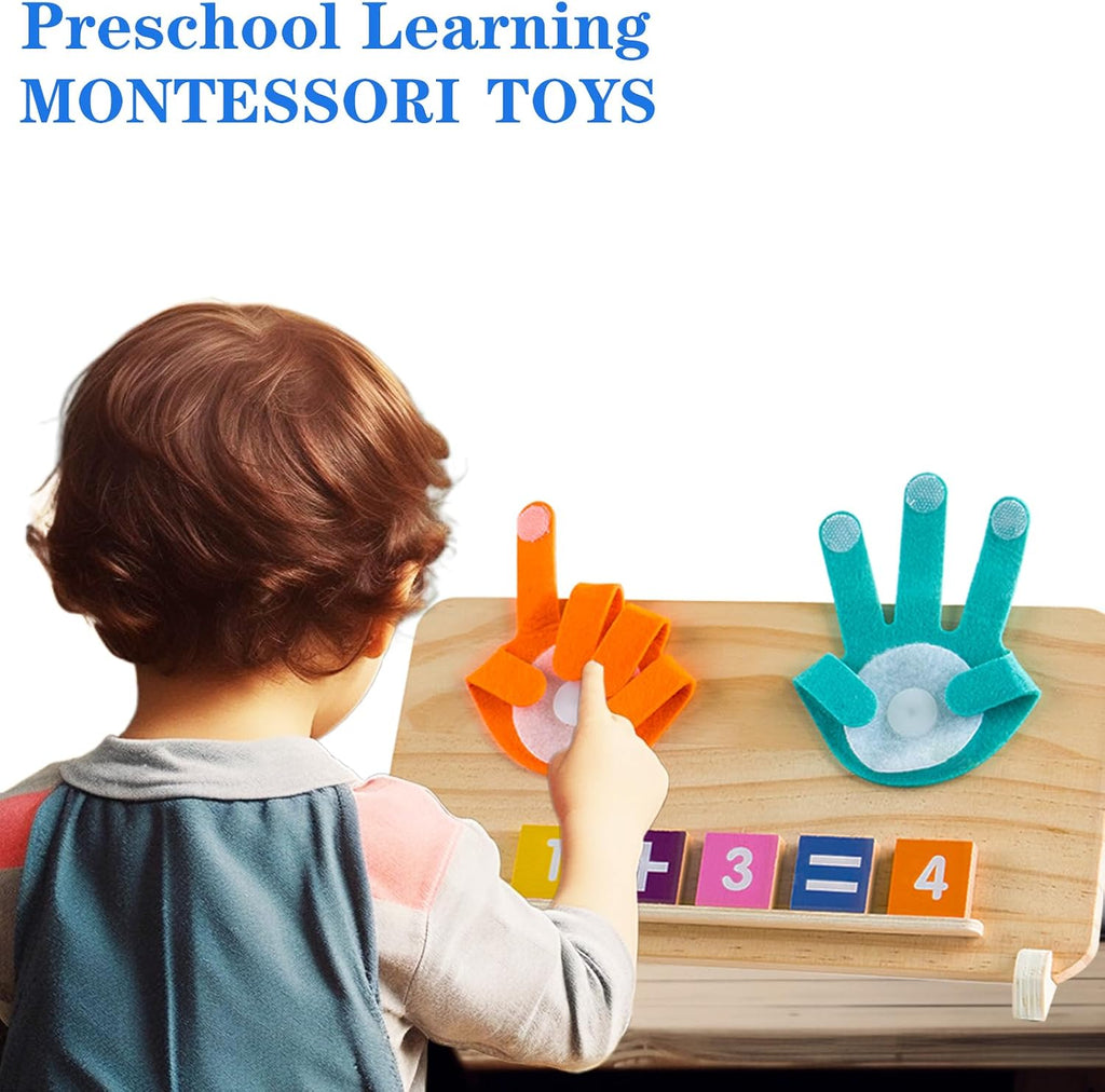 Montessori Toys for 3 4 5 Year Old,Double-Sided Preschool Learning Toys for Toddlers age 2-4,Educational Math