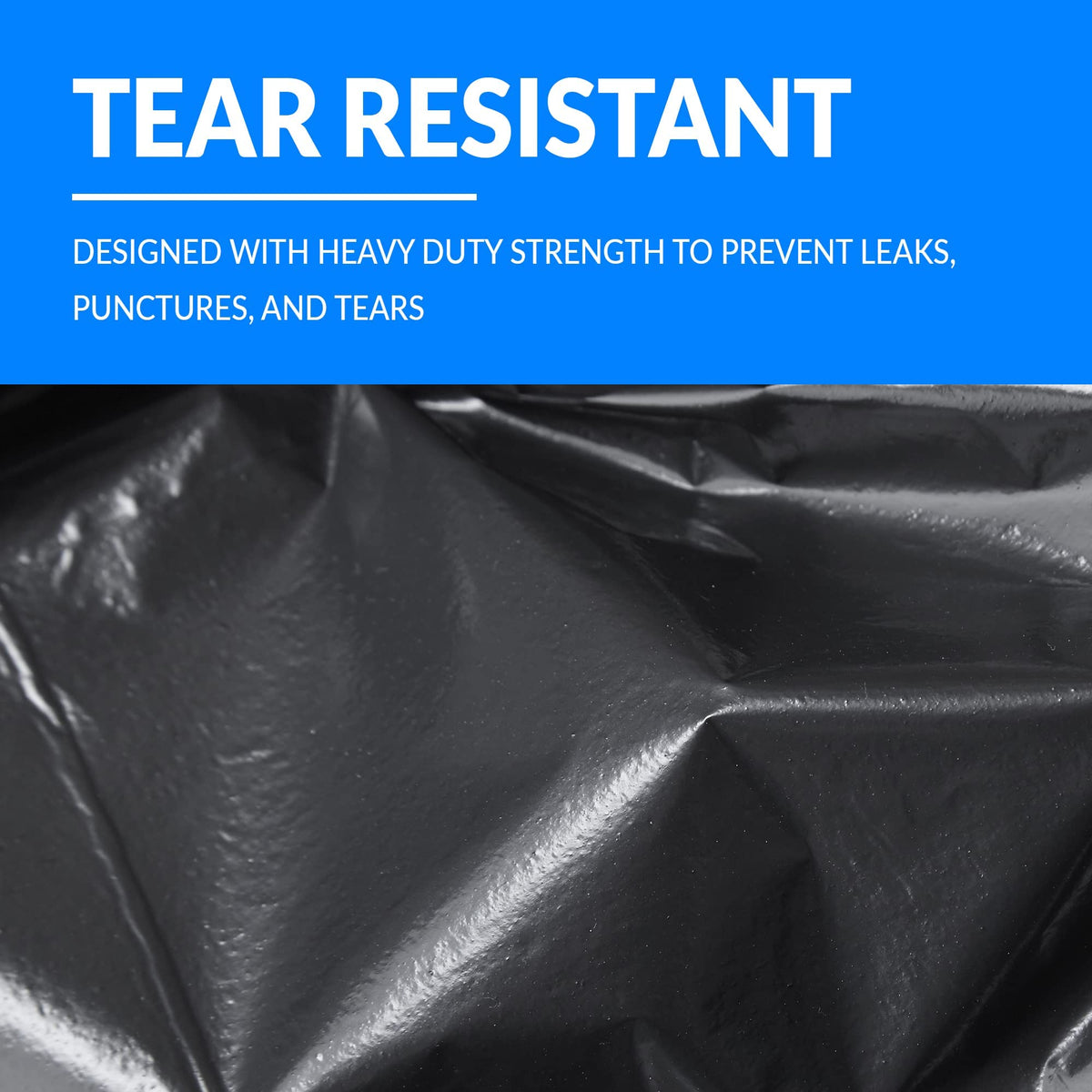 55-60 Gallon Trash Bags Heavy Duty