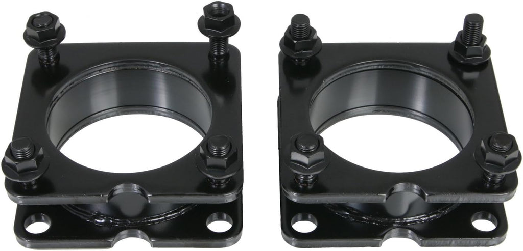 RockTrix Front Leveling Kit - 1.5 inch Lift, Black Steel Spacer