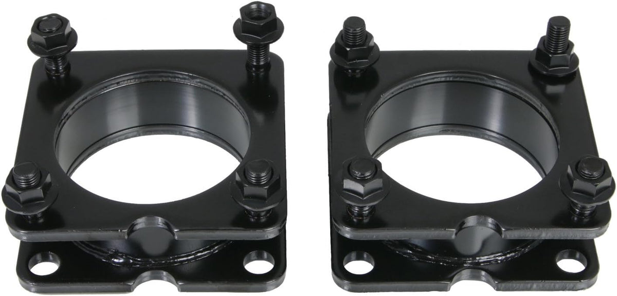 RockTrix Front Leveling Kit - 1.5 inch Lift, Black Steel Spacer