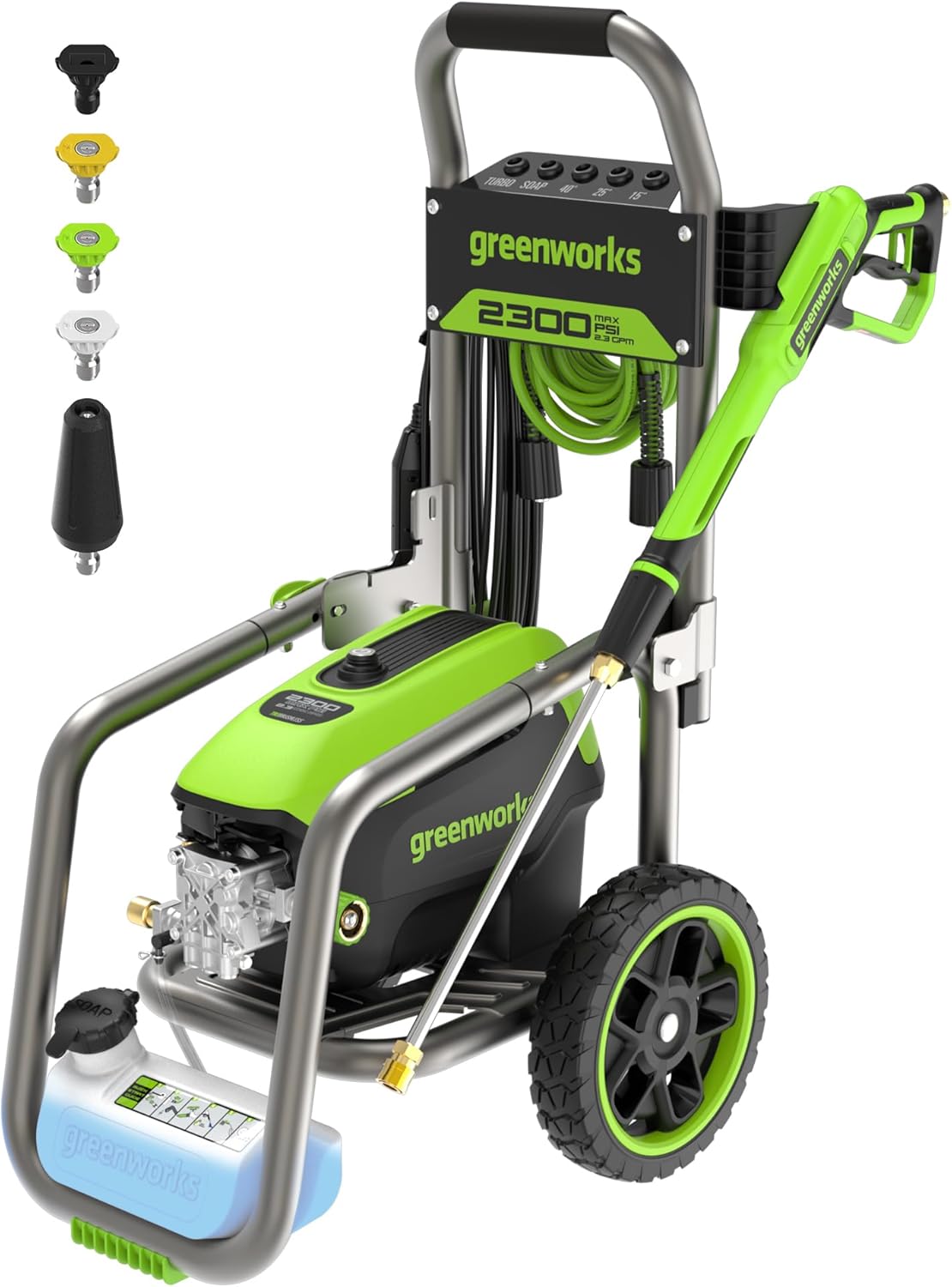 Pro 2300 PSI 2.3 GPM Electric Pressure Washer(SGS Certified)