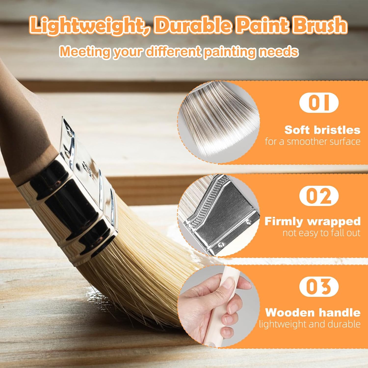 Paint Roller Kit, 27 Piece Paint Supplies, 9"4" Paint Rollers, 1-4FT Extension Pole, Paint Brushes for Walls
