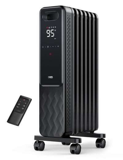 Radiator Heater, Quiet Electric Space Heater for Indoor Use Large Room