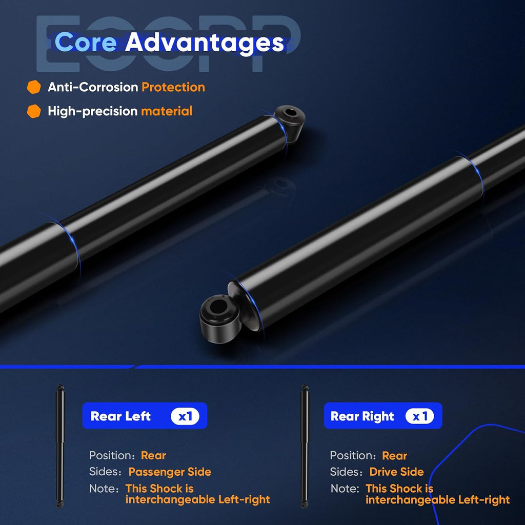 Rear Shocks Absorbers, ECCPP Gas Shocks for Ford for Ranger 1989-2011
