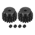 DTGN Spur Gear 1.5Mod 18 Teeth 12mm Thickness 5mm Bore 2Pcs