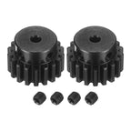DTGN Spur Gear 1.5Mod 18 Teeth 12mm Thickness 5mm Bore 2Pcs