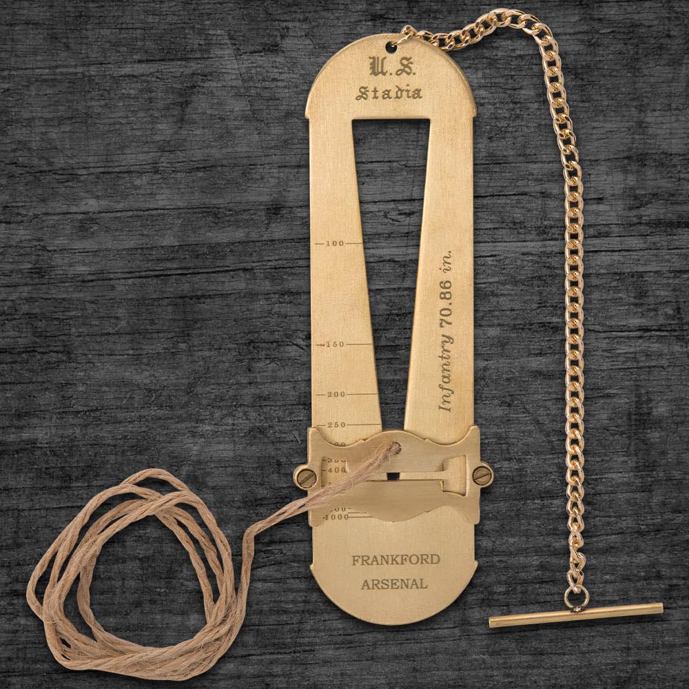 Range Finder | Authentic Brass Construction | Twine String