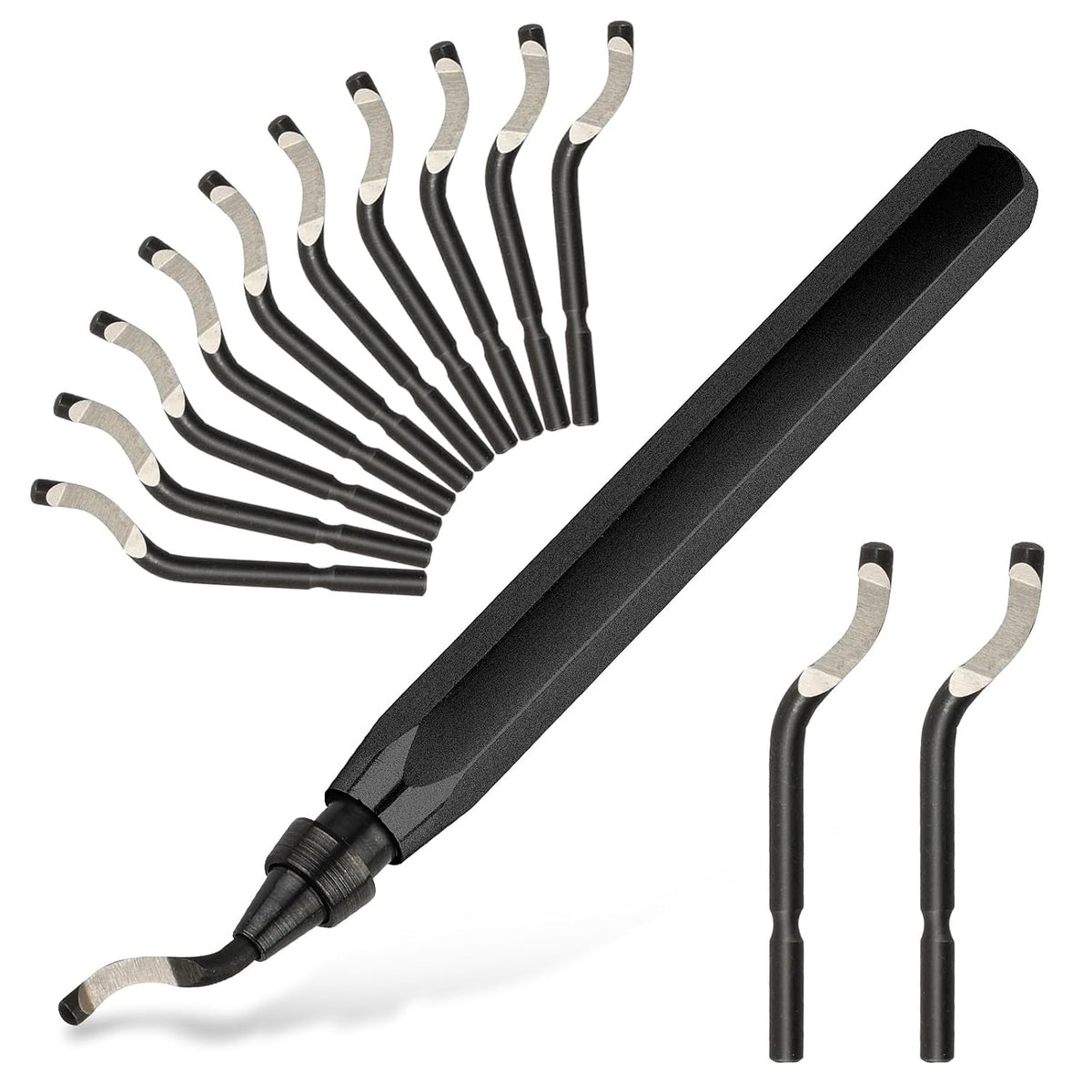 Deburring Tool with 12 HSS Blades for Metal Resin PVC 3D Print