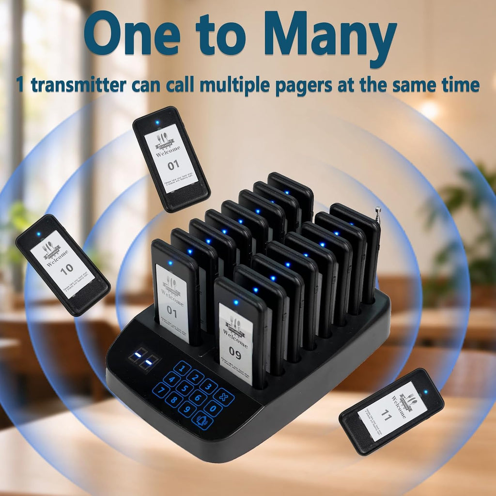 Restaurant Pager System,Beepers Wireless Calling System
