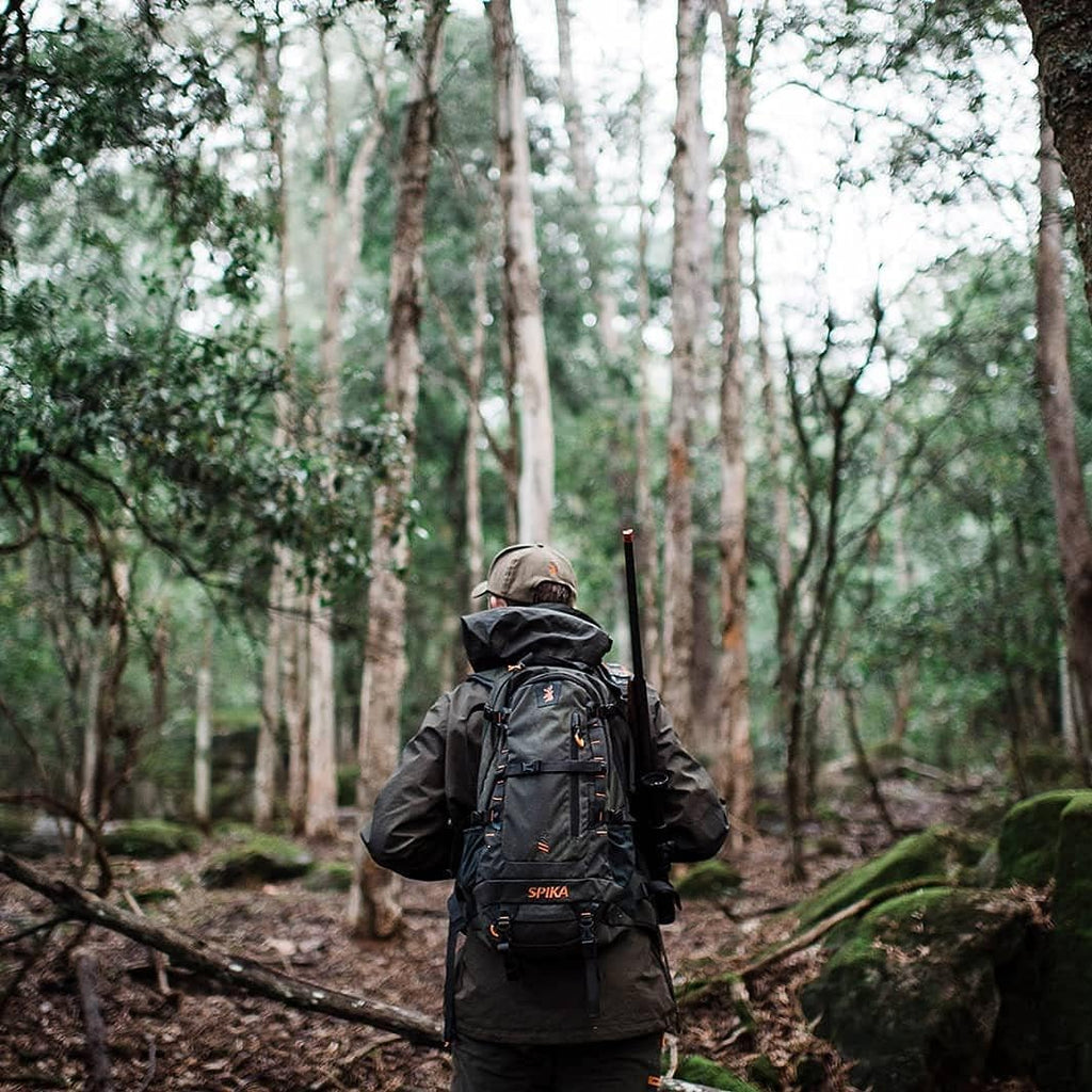 Camo and Green Hunting Backpack Tactical Military Bags Waterproof Daypack for 25L Capacity Removable Hip Belt