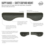 Happy Hands Handlebar Shifty Grip Mid-Mount