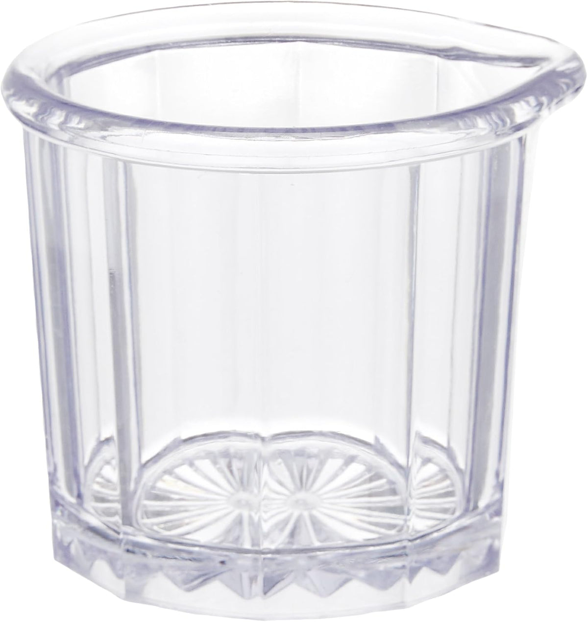 2 oz Clear Plastic Syrup Pitcher (Set of 24)
