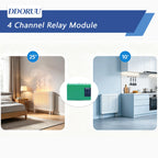 SR504-4 Switching Relay，SR-504-4，4 Channel Relay Module