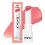 Moisturizing Vegan Tinted Lip Balm, Antioxidant-Rich, Melon