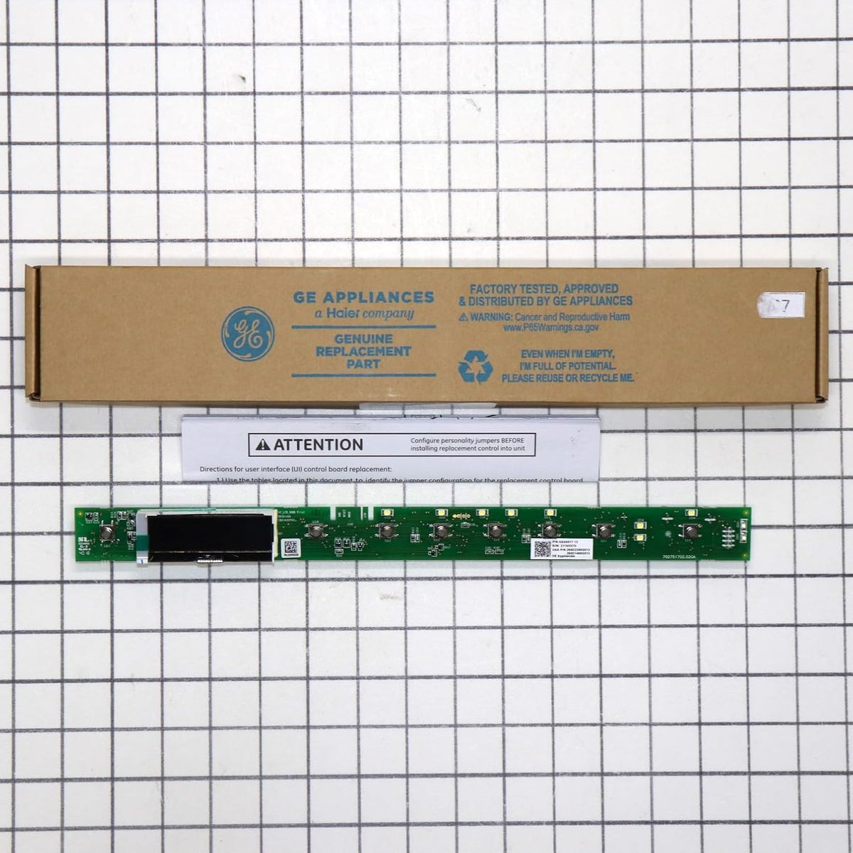 WD21X31906 Dishwasher Electronic Control Board
