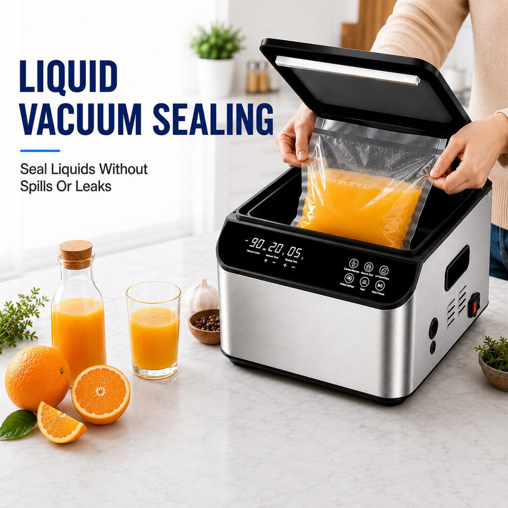 Auto-Lock Chamber Vacuum Sealer Machine with 12" Seal Bar
