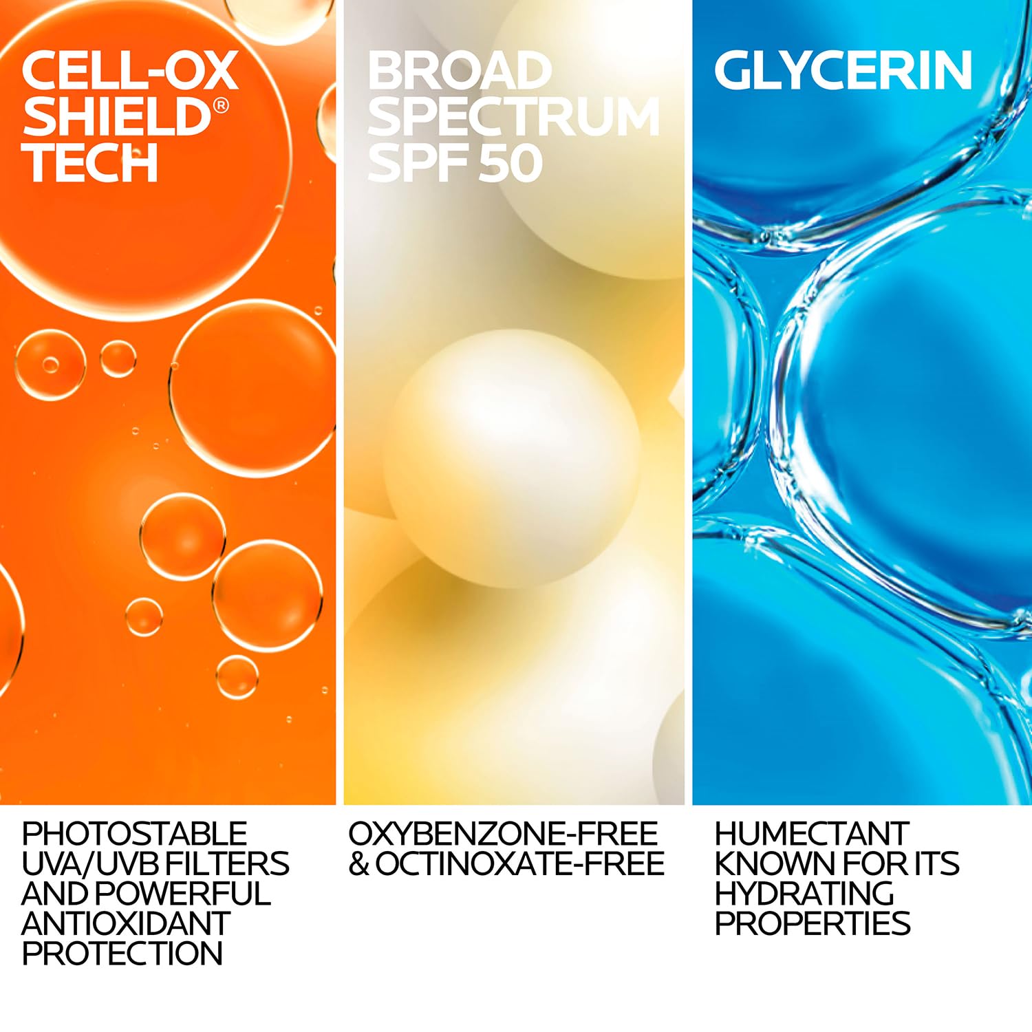 La Roche-Posay Anthelios UV Pro-Sport Sunscreen for Face & Body, Water & Sweat Resistant, Invisible Broad Spectrum