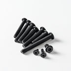 1/4-20 x 3/4" (40 Pack) Flat Head Hex Socket Cap Screws Bolts, Black Oxide 304 Stainless Steel 18-8, Hex Drive, Bright Finish, Fully Machine Thread