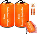 Emergency Sleeping Bag Survival Bag, Cymuber Portable Waterproof Thermal Bivy Sacks Tac Bivvy Bags,Camping Mylar