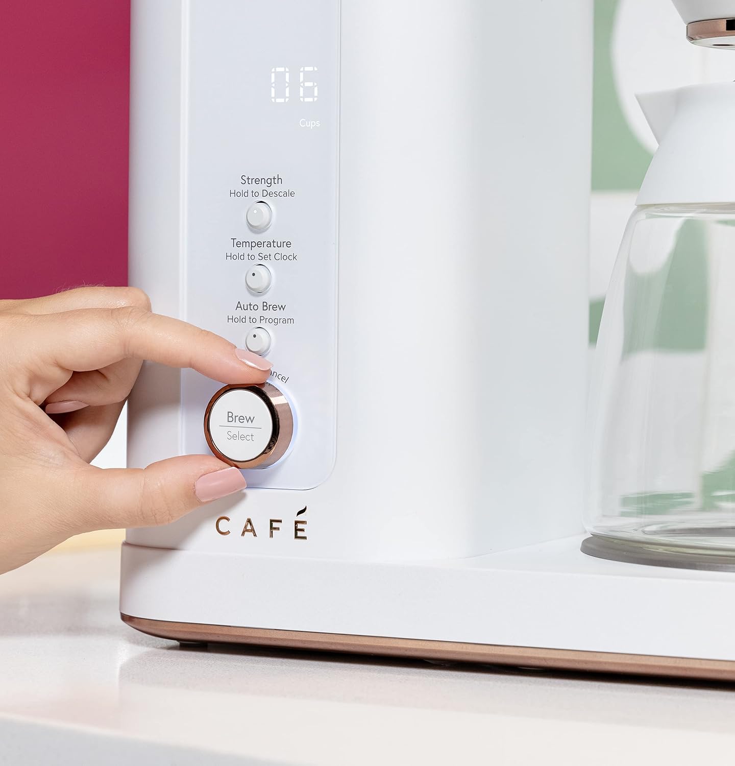 Specialty Drip Coffee Maker | 10-Cup Glass Carafe | WiFi Enabled Voice-to-Brew Technology | Smart Home Kitchen