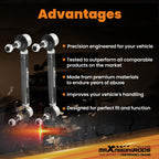 Universal Adjustable Front Sway Bar End Links 180mm-230mm